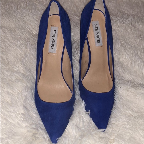 steve madden daisie blue suede